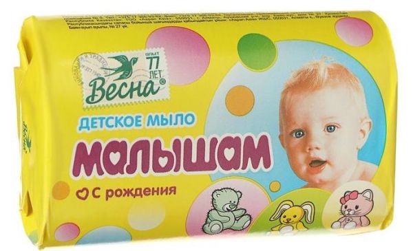 Изображение товара Вс мыло малышам 90г Вс мыло малышам 90г фотография